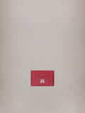 MA QUAD LEATHER CARD HOLDER - Red Rose