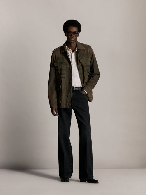 AMIRI M65 JACKET - Deep Olive