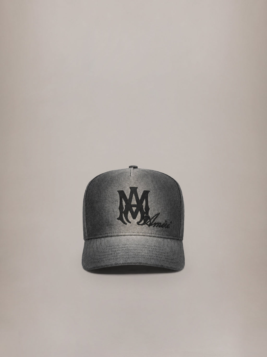 MA SCRIPT CANVAS HAT - Black