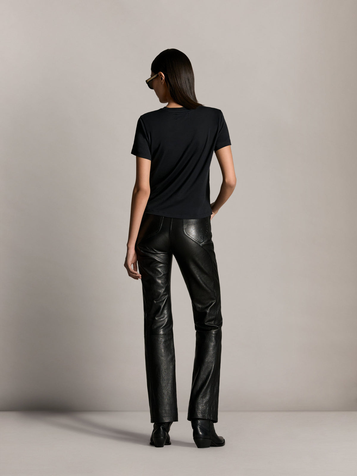 WOMEN - WOMEN'S AMIRI HEART TEE - Black