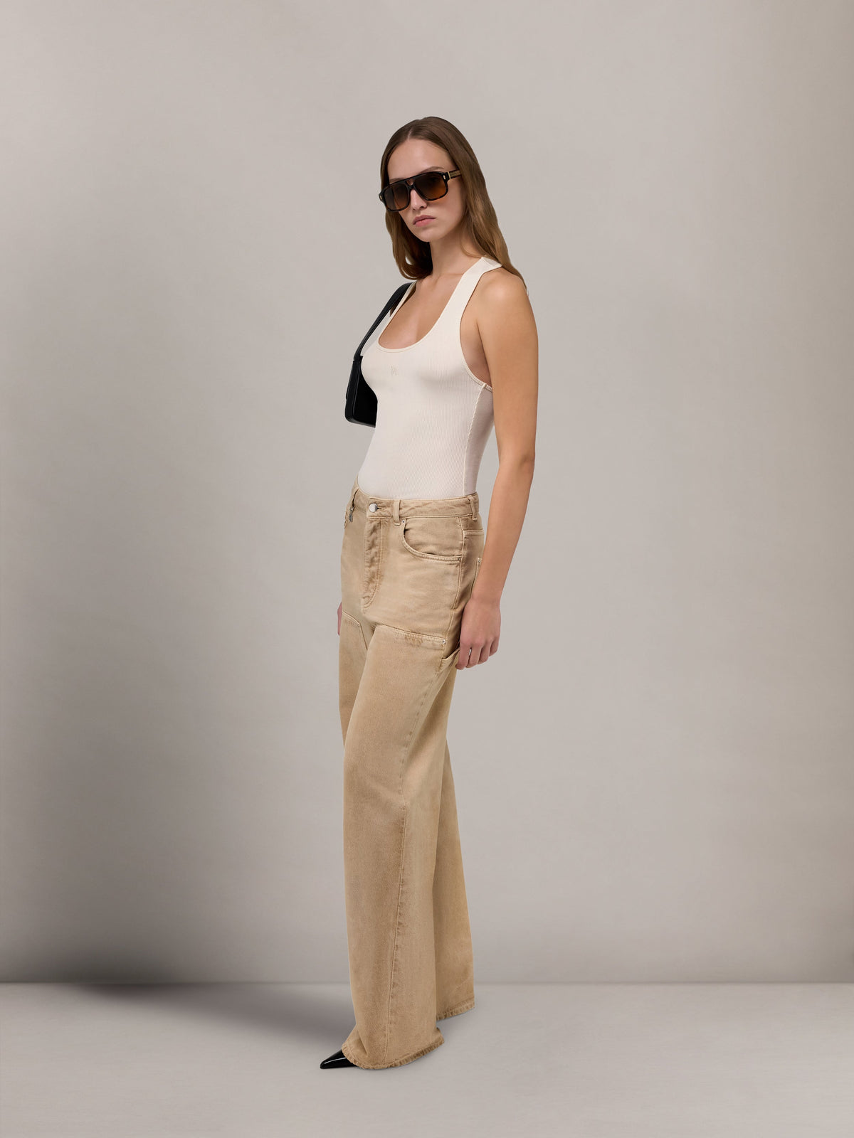 WOMEN - WOMEN'S MA RIB TANK - Alabaster
