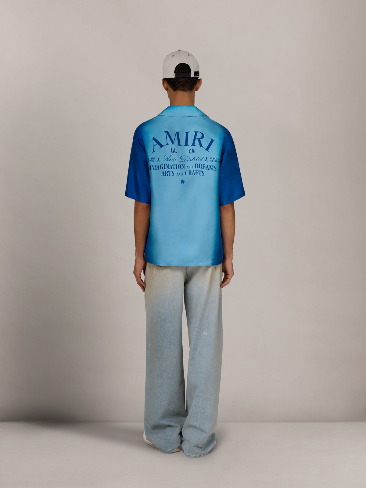 ARTS DISTRICT CAMP SHIRT - Sapphire