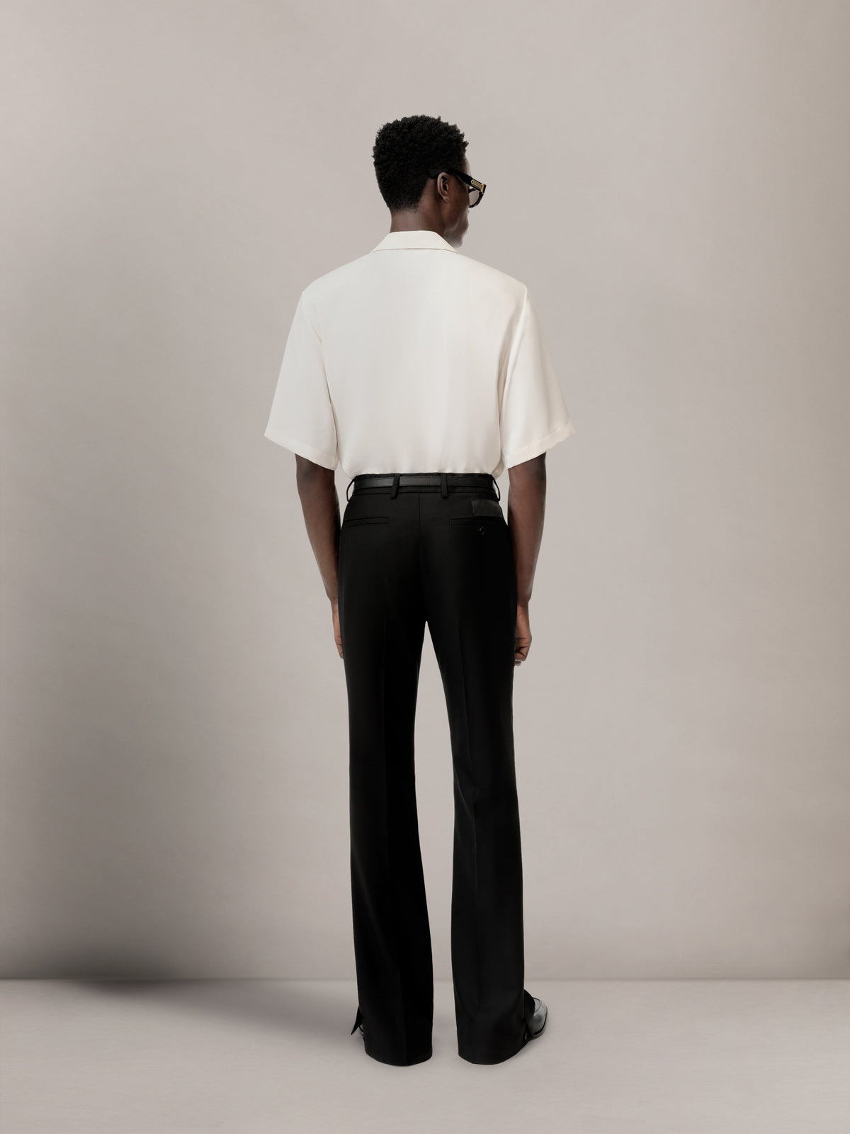 AMIRI CAMP SHIRT - Alabaster