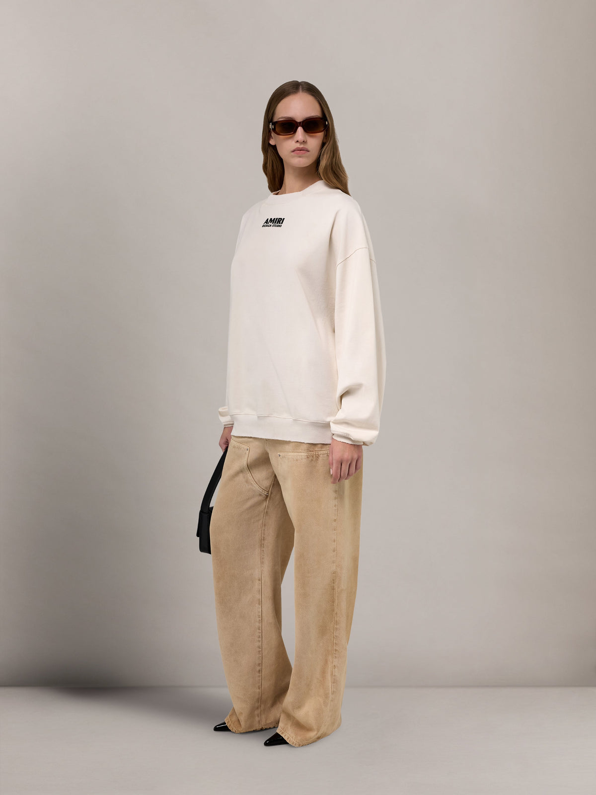 WOMEN - WOMEN'S AMIRI 1994 CREW - Ivory