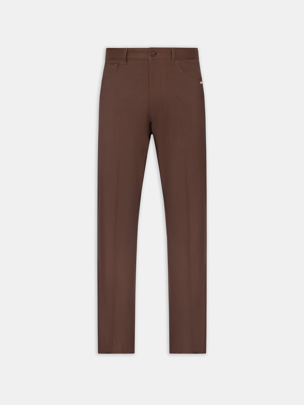 BOOT CUT PANT - DARK BROWN