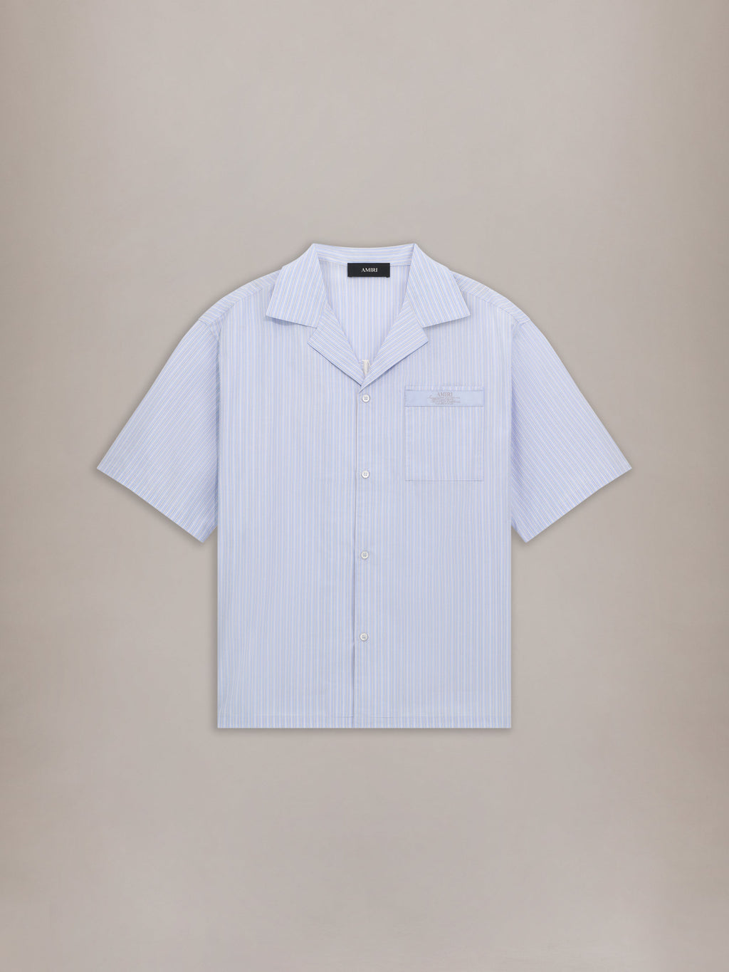 AMIRI SPIRIT BOX CAMP SHIRT - Ashley Blue