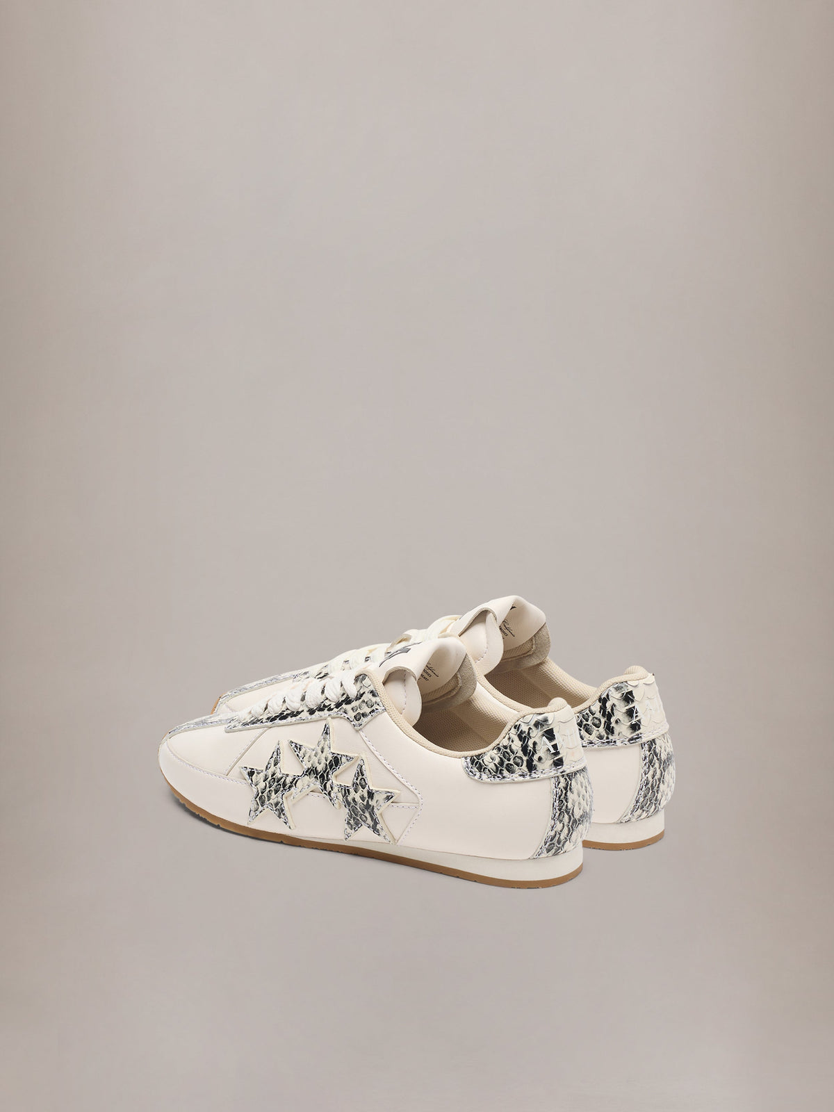 WOMEN - WOMEN'S LIZARD EMBOSSED PACIFIC FLAT - Alabaster