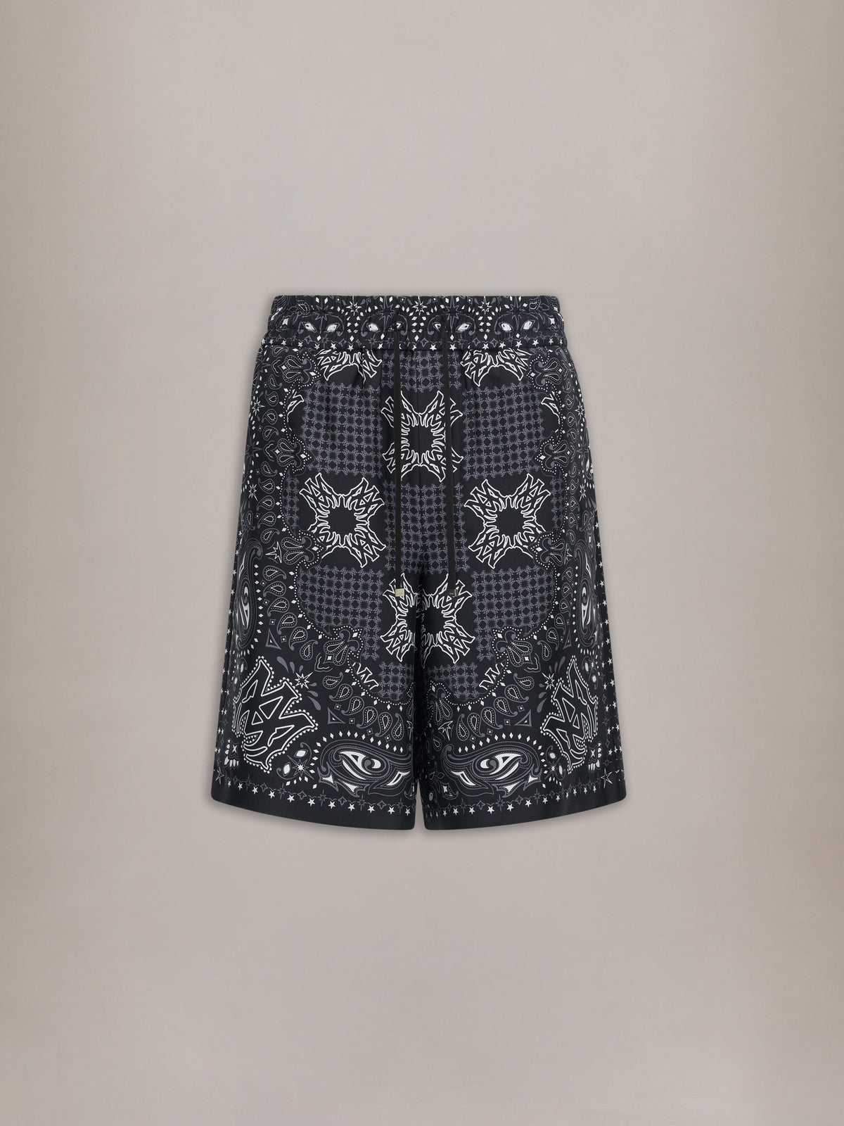 MA CHECK SHORT - Black