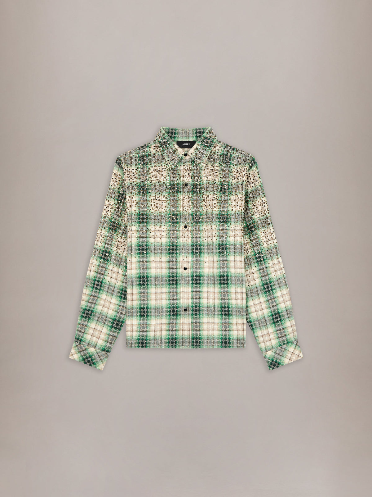 CRYSTAL OVERSIZED WESTERN FLANNEL - Deep Olive