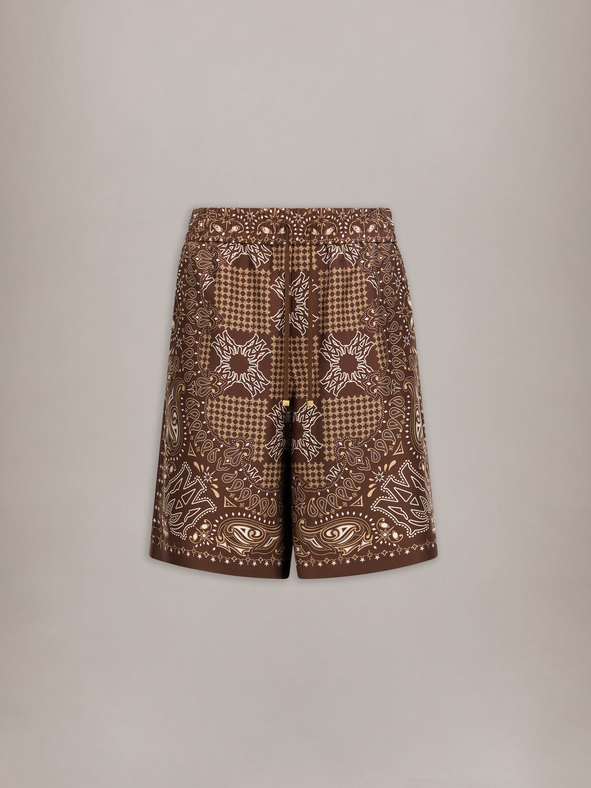 MA CHECK SHORT - Tobacco