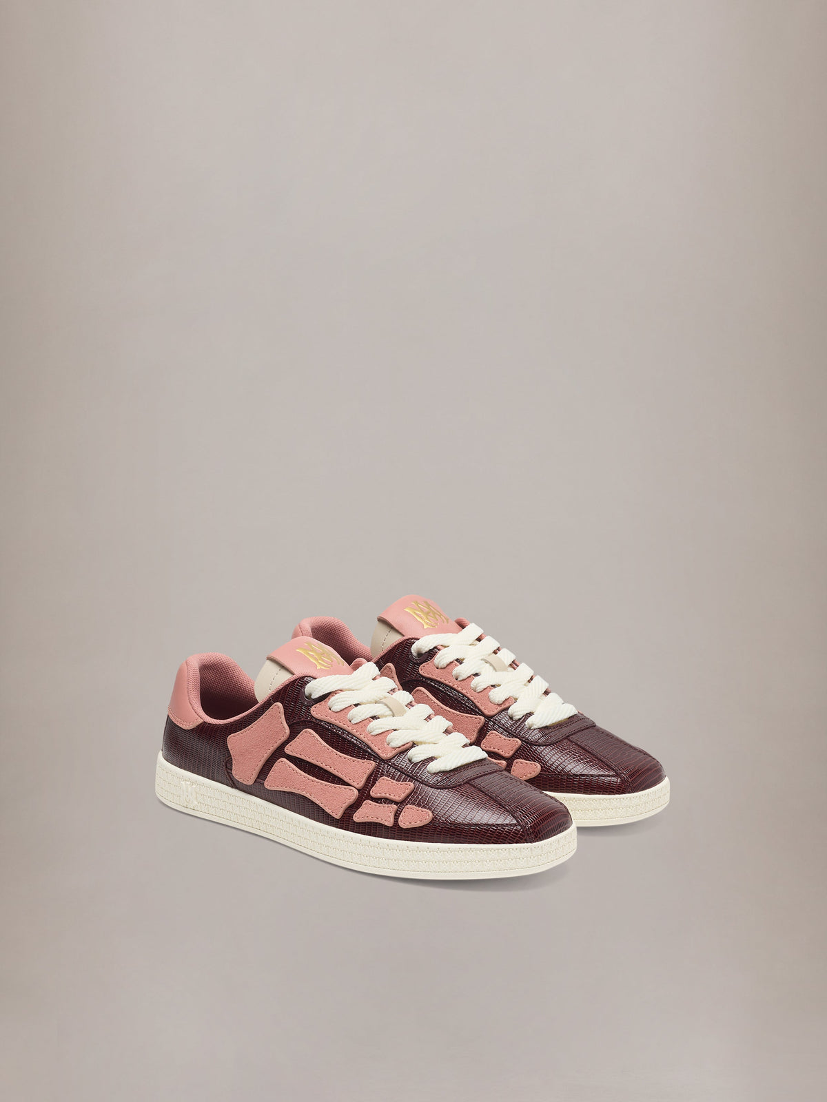 WOMEN - WOMEN'S LIZARD EMBOSSED PACIFIC BONES - Plum