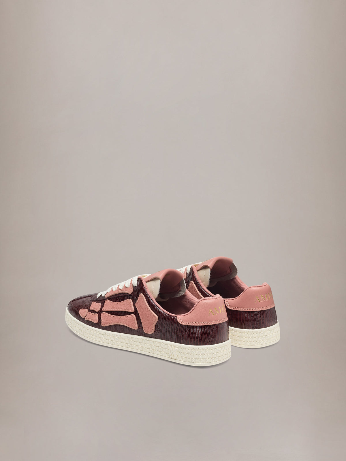WOMEN - WOMEN'S LIZARD EMBOSSED PACIFIC BONES - Plum