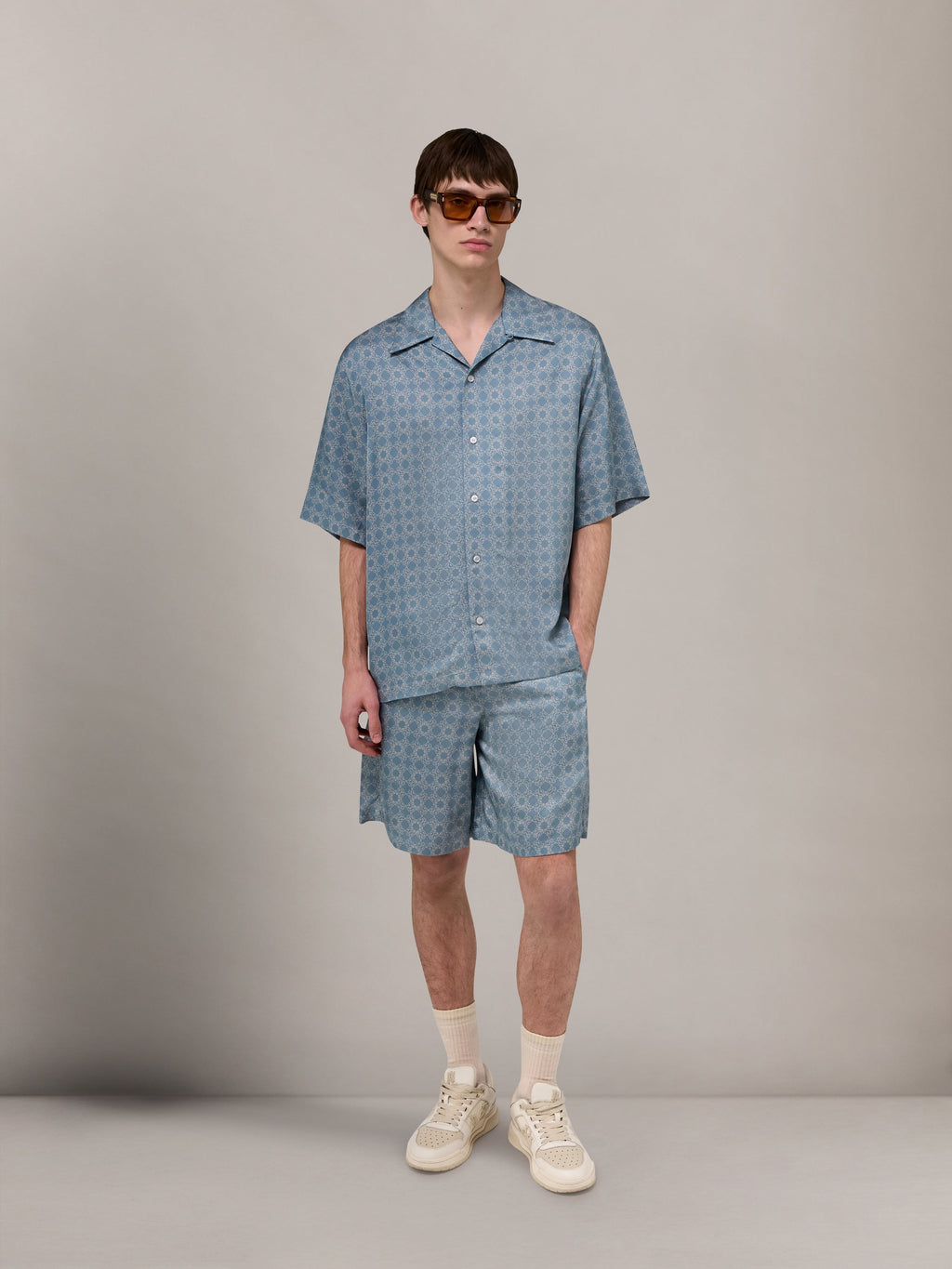 MA QUAD CAMP SHIRT - Steel