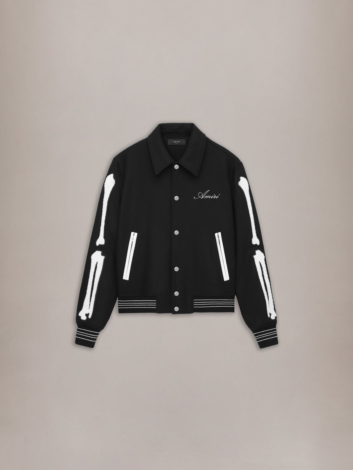 BONES JACKET - Black White