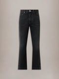 STRAIGHT FLARE JEAN - Vintage Black