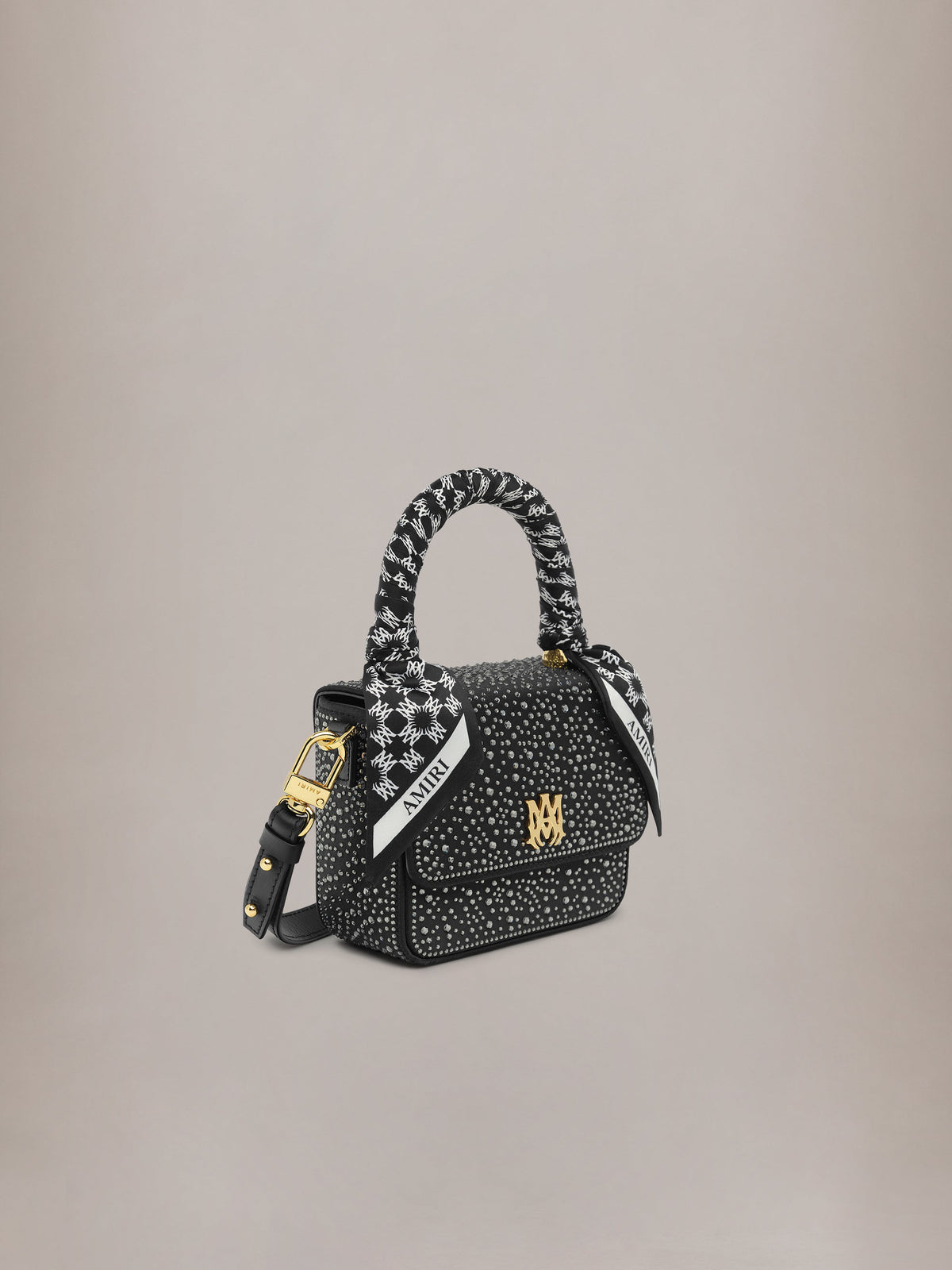 WOMEN - WOMEN'S CRYSTAL MICRO MA BAG - Black
