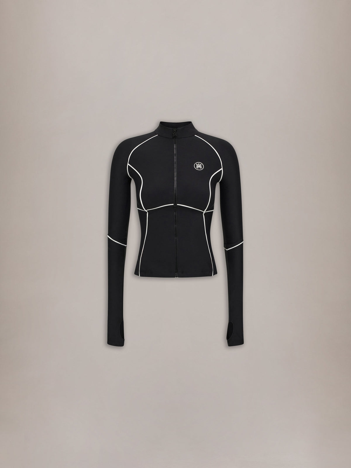 WOMEN - WOMEN'S MA ZIPPED TOP - Black