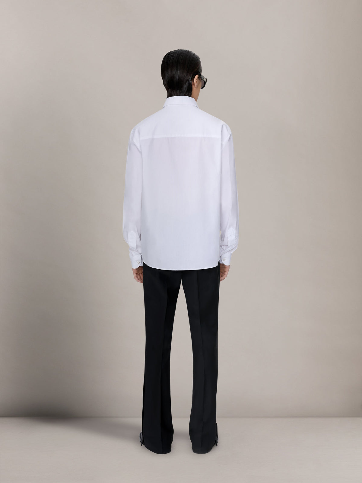 POPLIN DRESS SHIRT - White