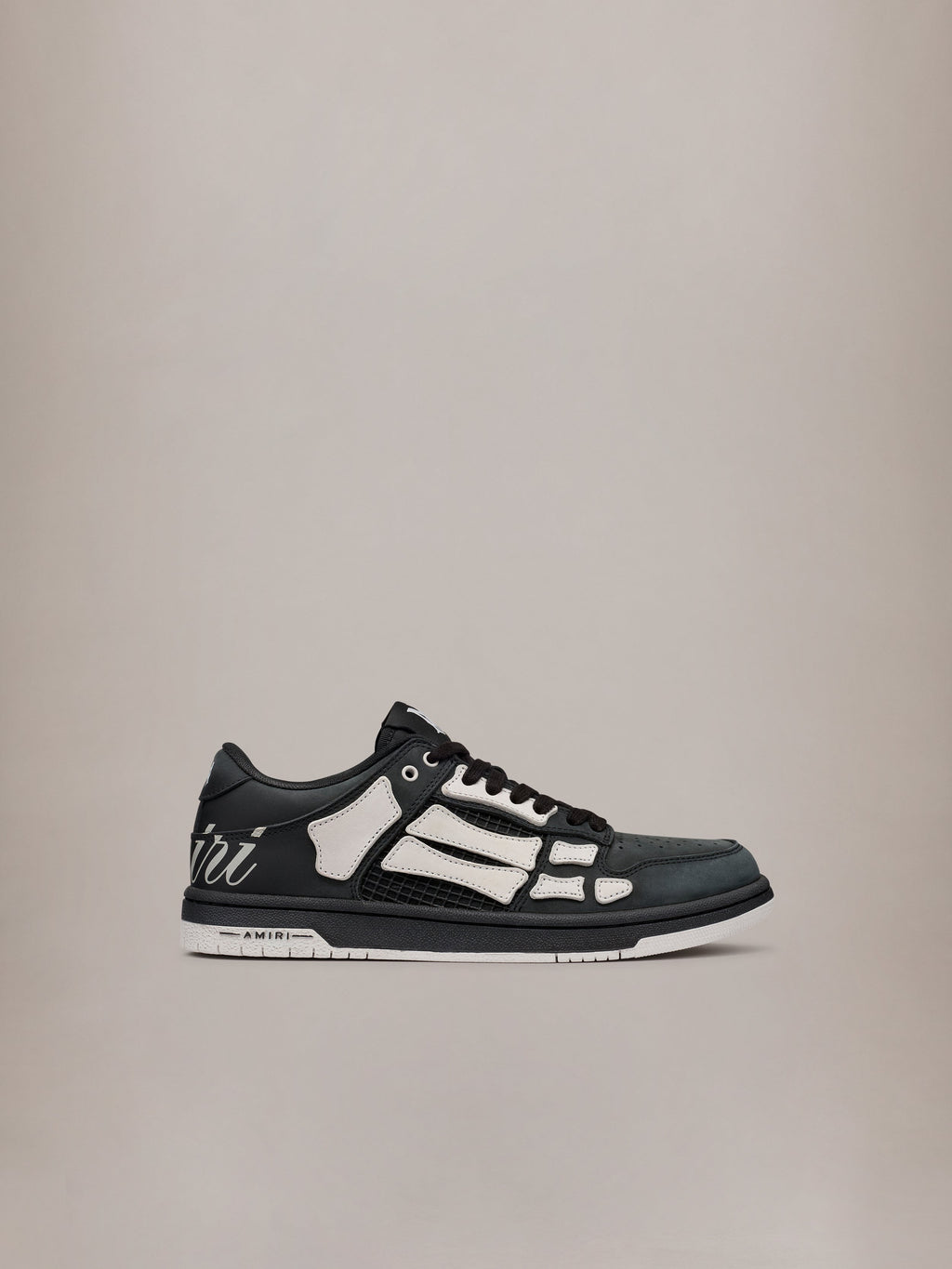 SCRIPT SKEL TOP LOW - BLACK