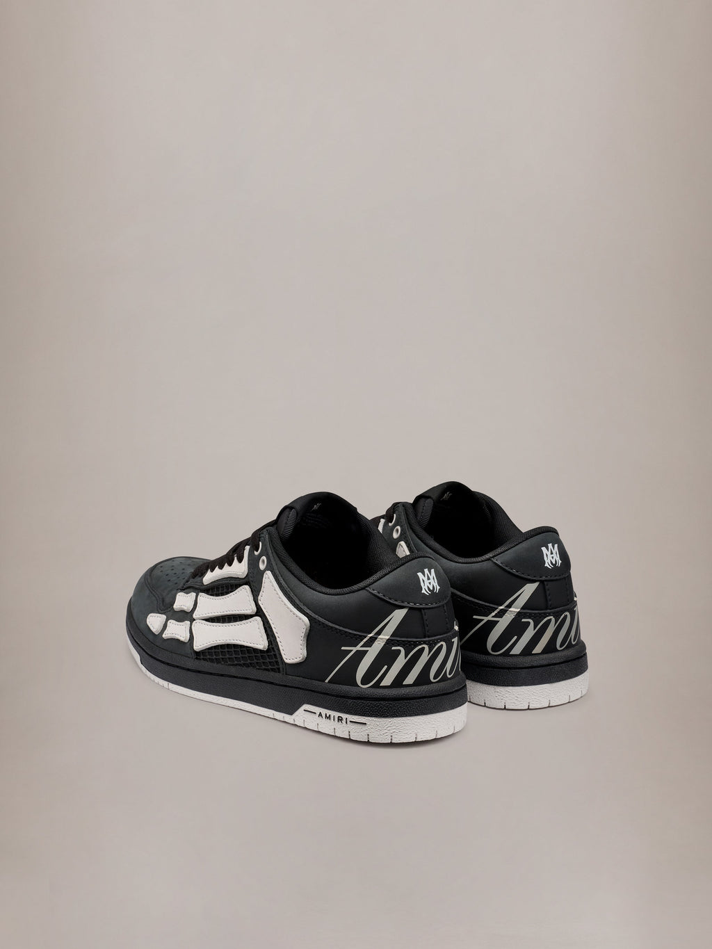 SCRIPT SKEL TOP LOW - BLACK