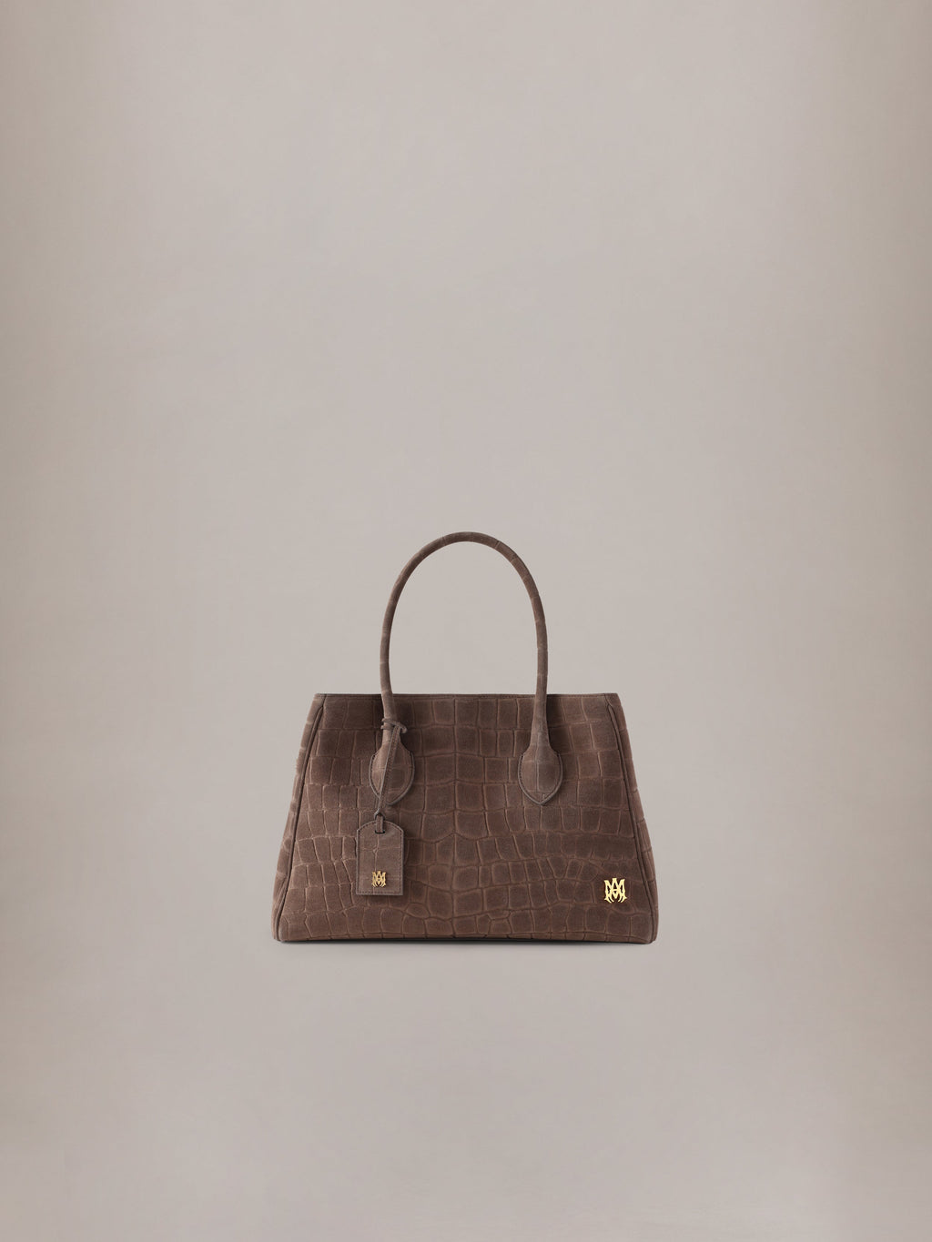 WOMEN - WOMEN'S SUEDE CROC HONEY 40 TOTE - Dark Brown