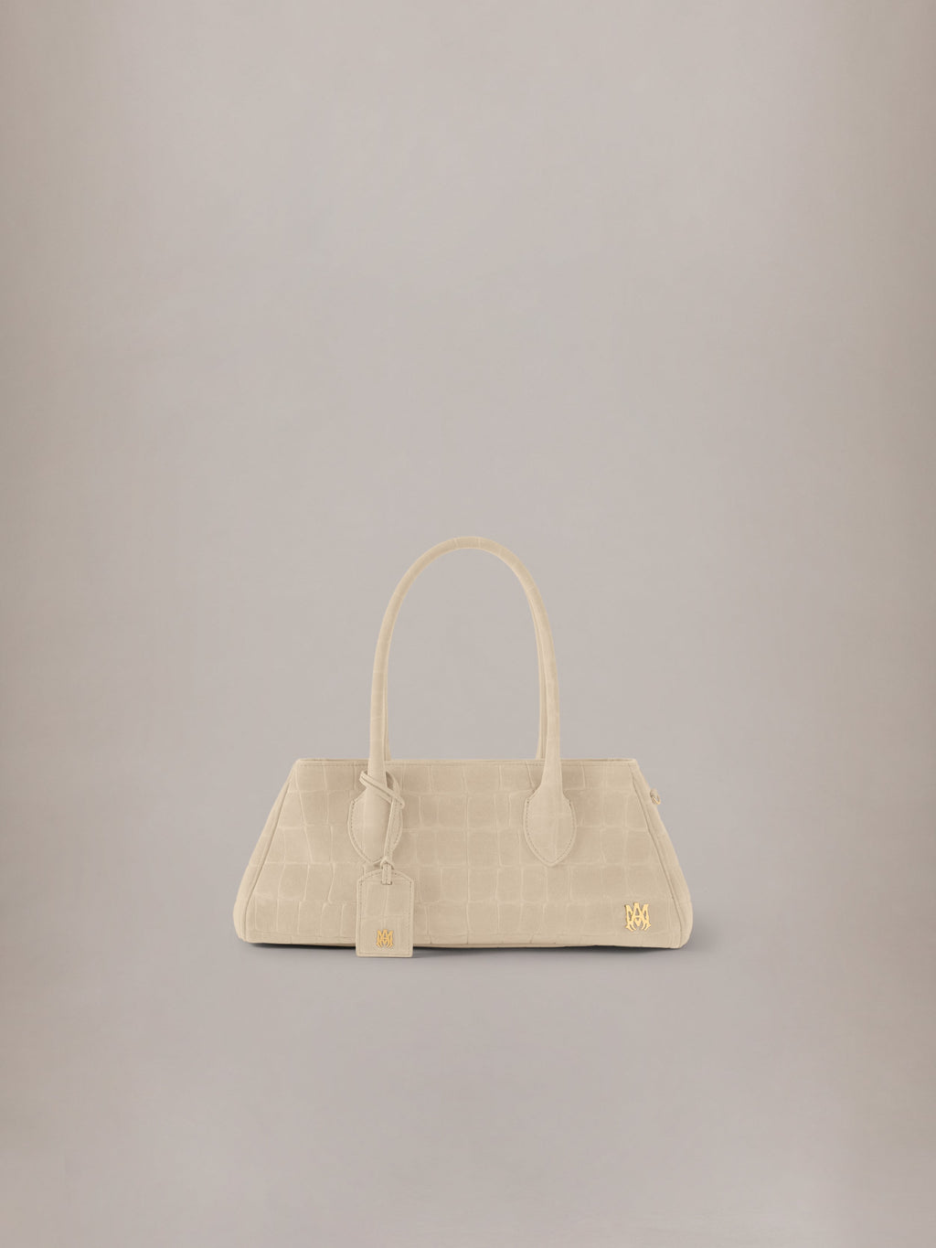 WOMEN - WOMEN'S SUEDE CROC HONEY 40 SHOULDER - Taupe