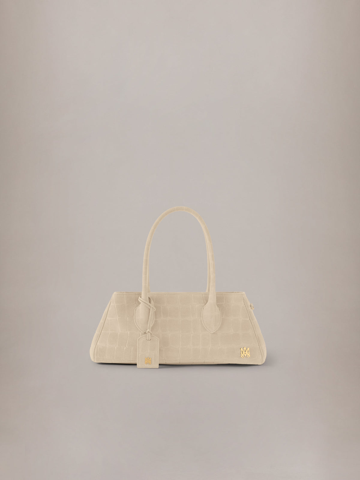 WOMEN - WOMEN'S SUEDE CROC HONEY 40 SHOULDER - Taupe