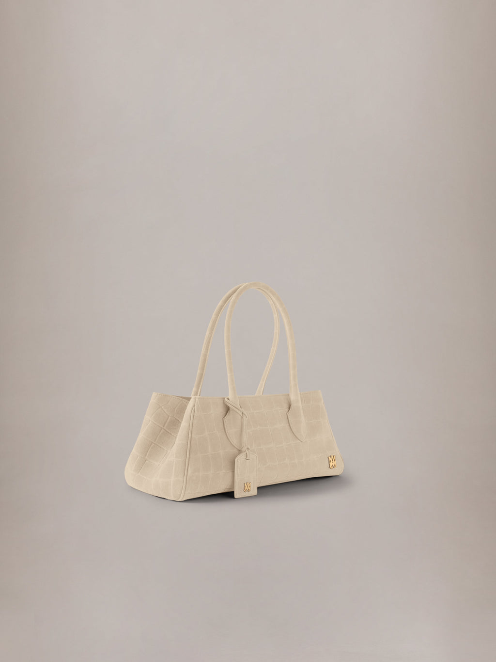 WOMEN - WOMEN'S SUEDE CROC HONEY 40 SHOULDER - Taupe