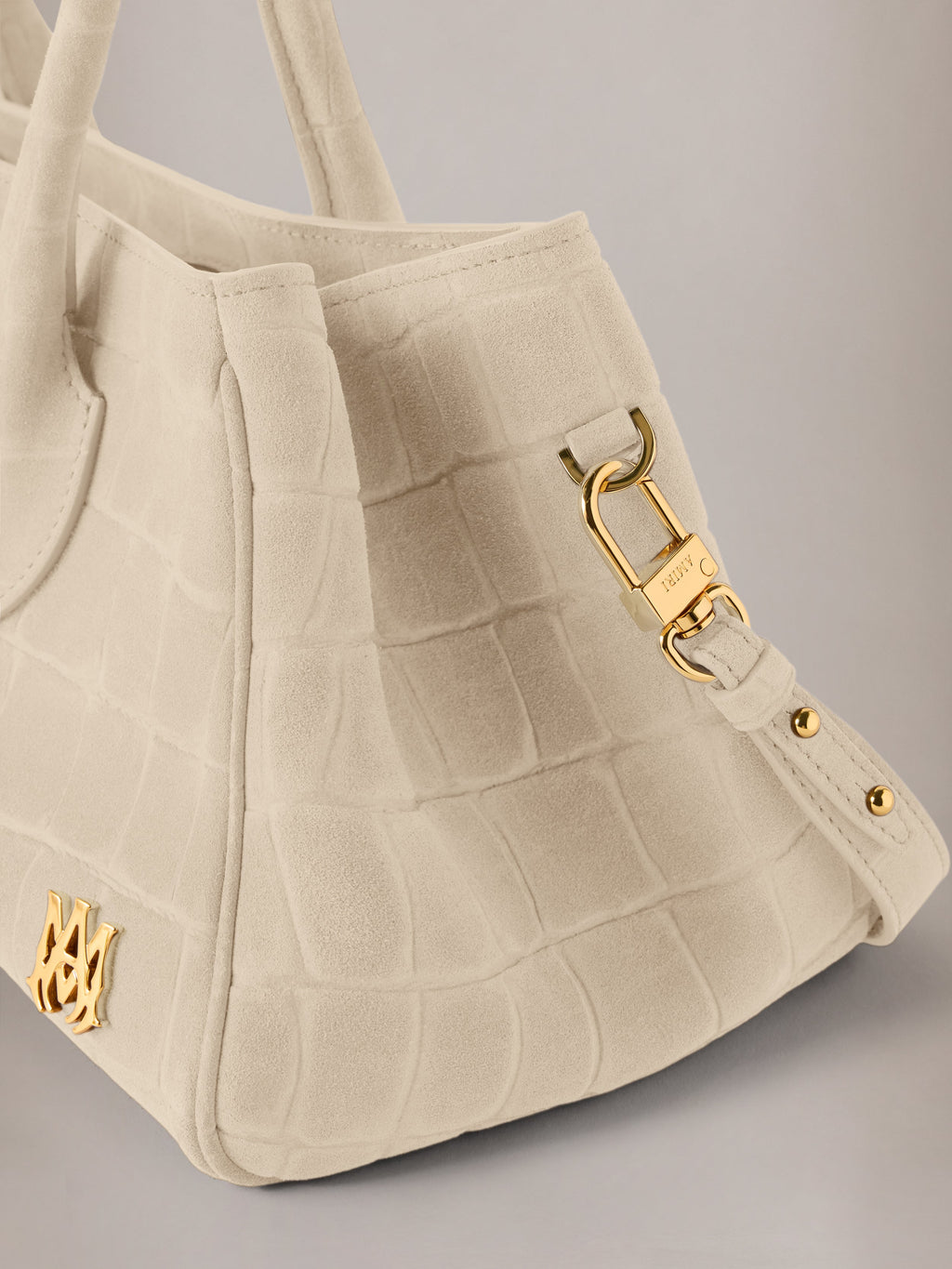 WOMEN - WOMEN'S SUEDE CROC HONEY 40 SHOULDER - Taupe