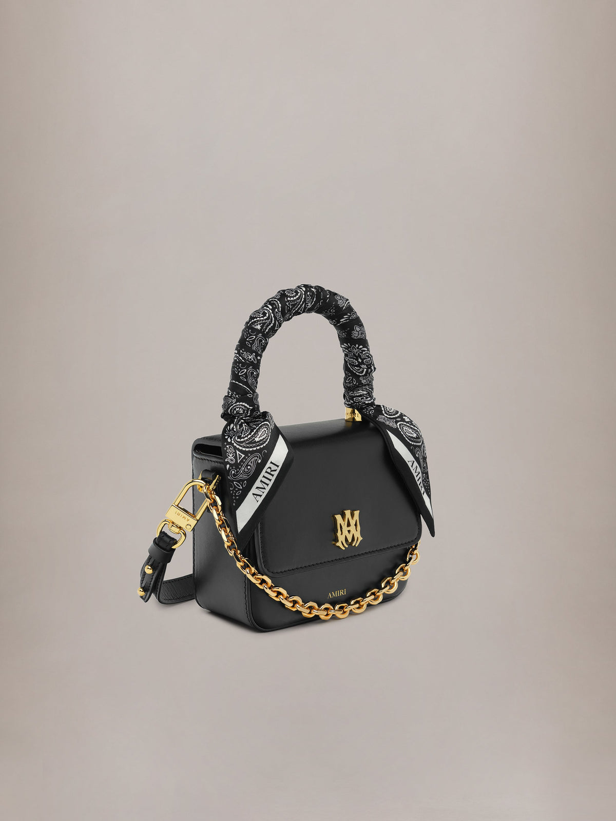 WOMEN - WOMEN'S MICRO MA BAG WITH CHAIN HANDLE - Black