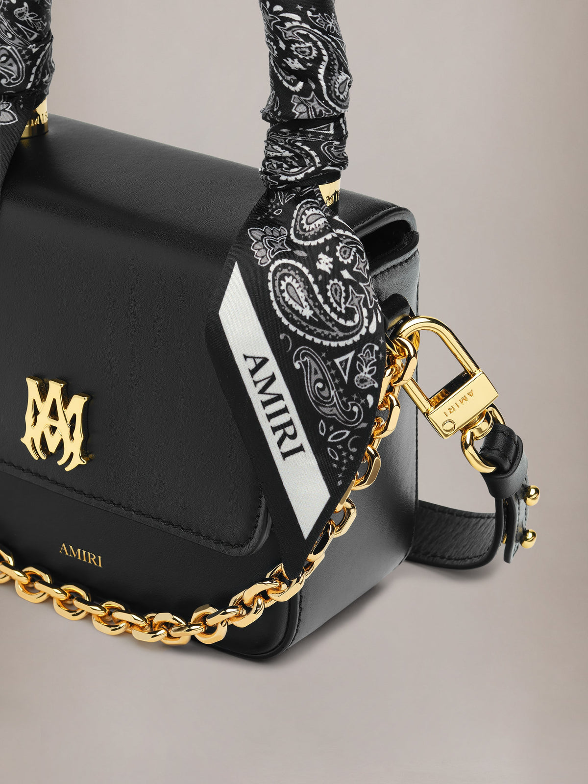 WOMEN - WOMEN'S MICRO MA BAG WITH CHAIN HANDLE - Black