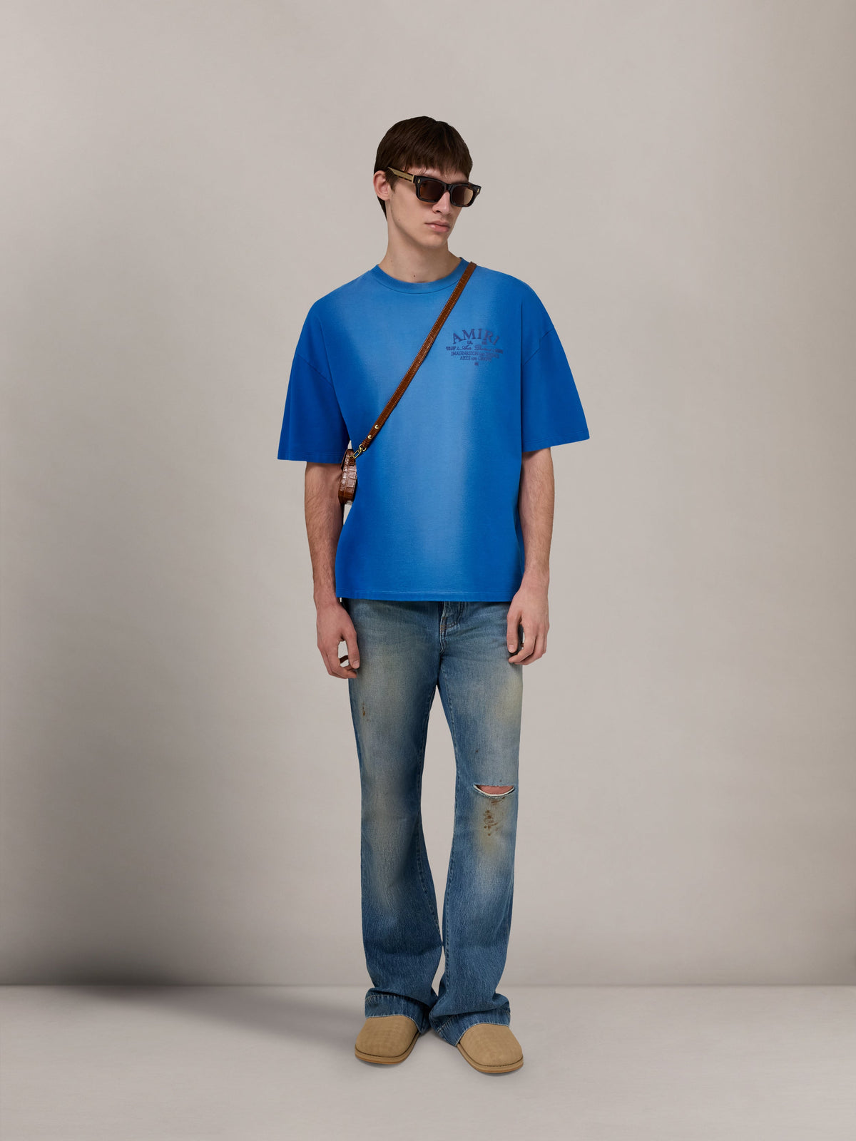 ARTS DISTRICT OVERSIZED TEE - Sapphire