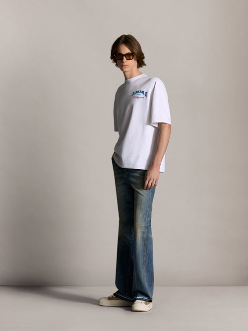 AMIRI HOLLYWOOD OVERSIZED TEE - White