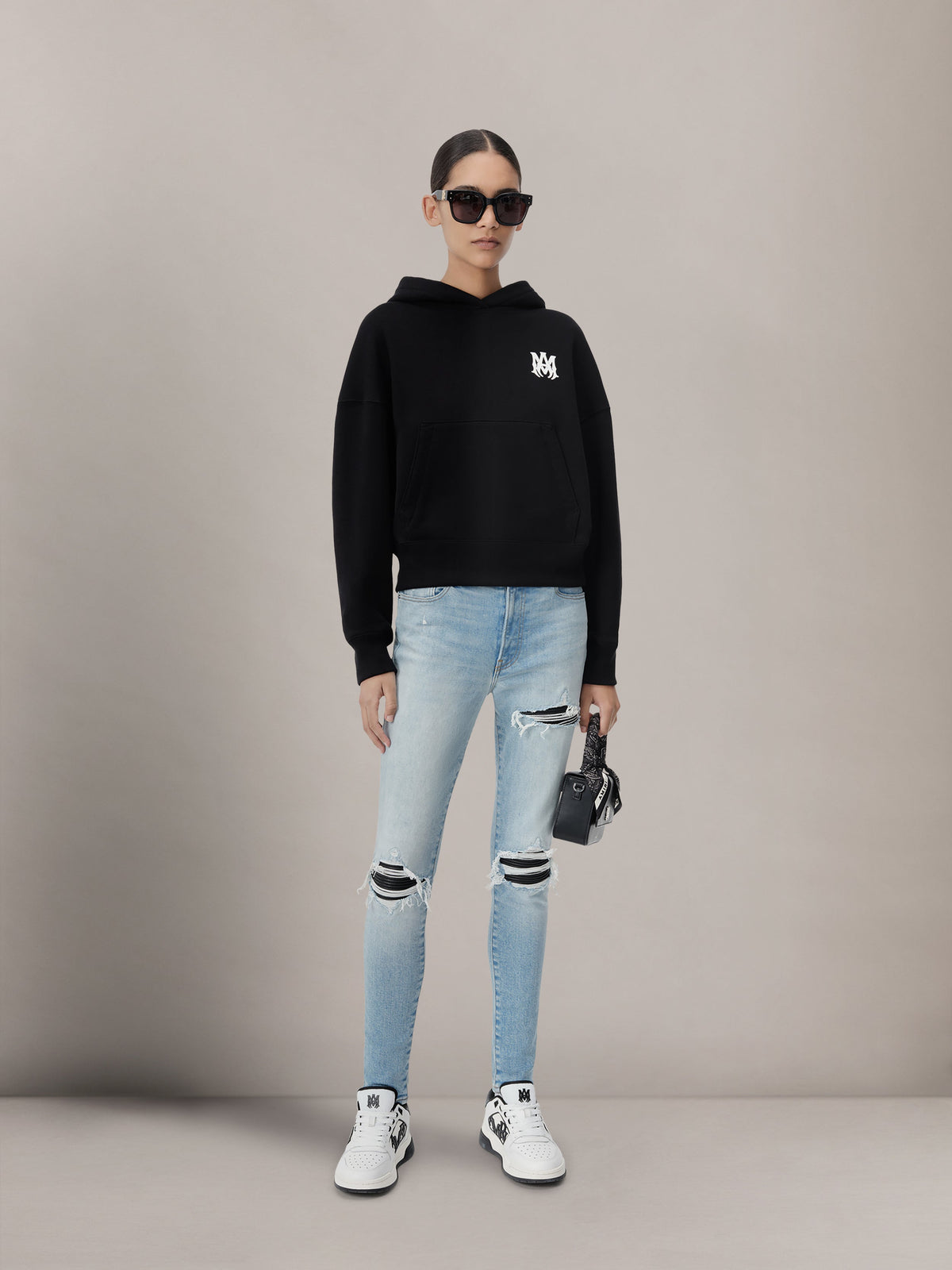 WOMEN - WOMEN'S MA CORE LOGO HOODIE - Black