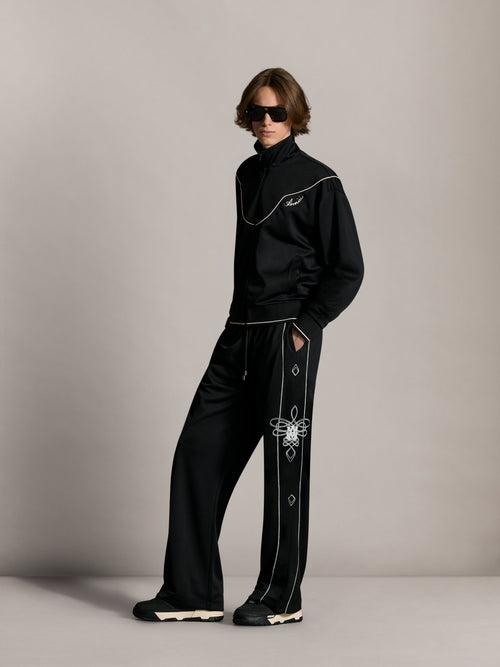AMIRI LASSO TRACK PANT - Black