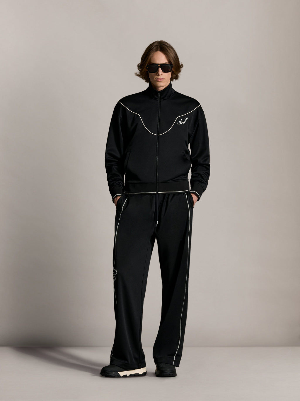 AMIRI LASSO TRACK PANT - Black