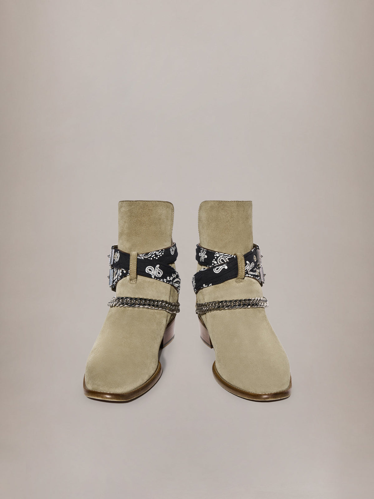 BANDANA BUCKLE BOOT - COGNAC