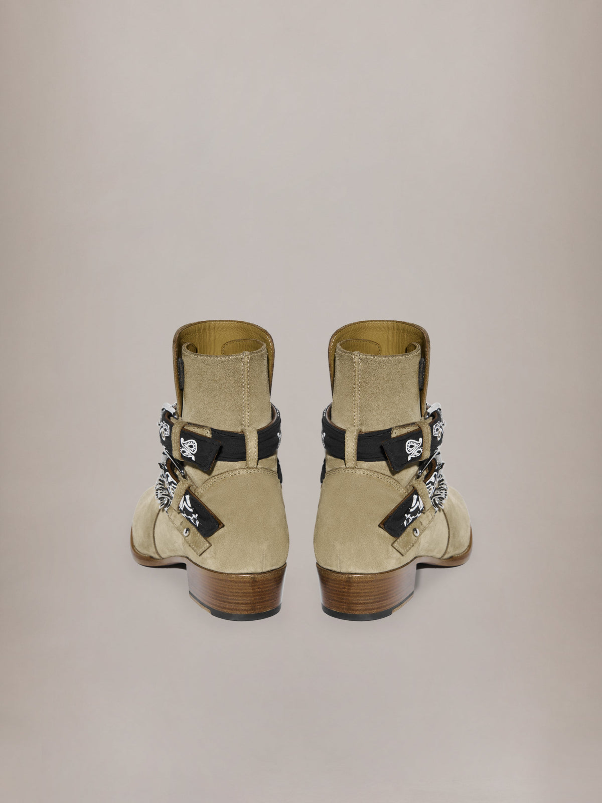 BANDANA BUCKLE BOOT - COGNAC