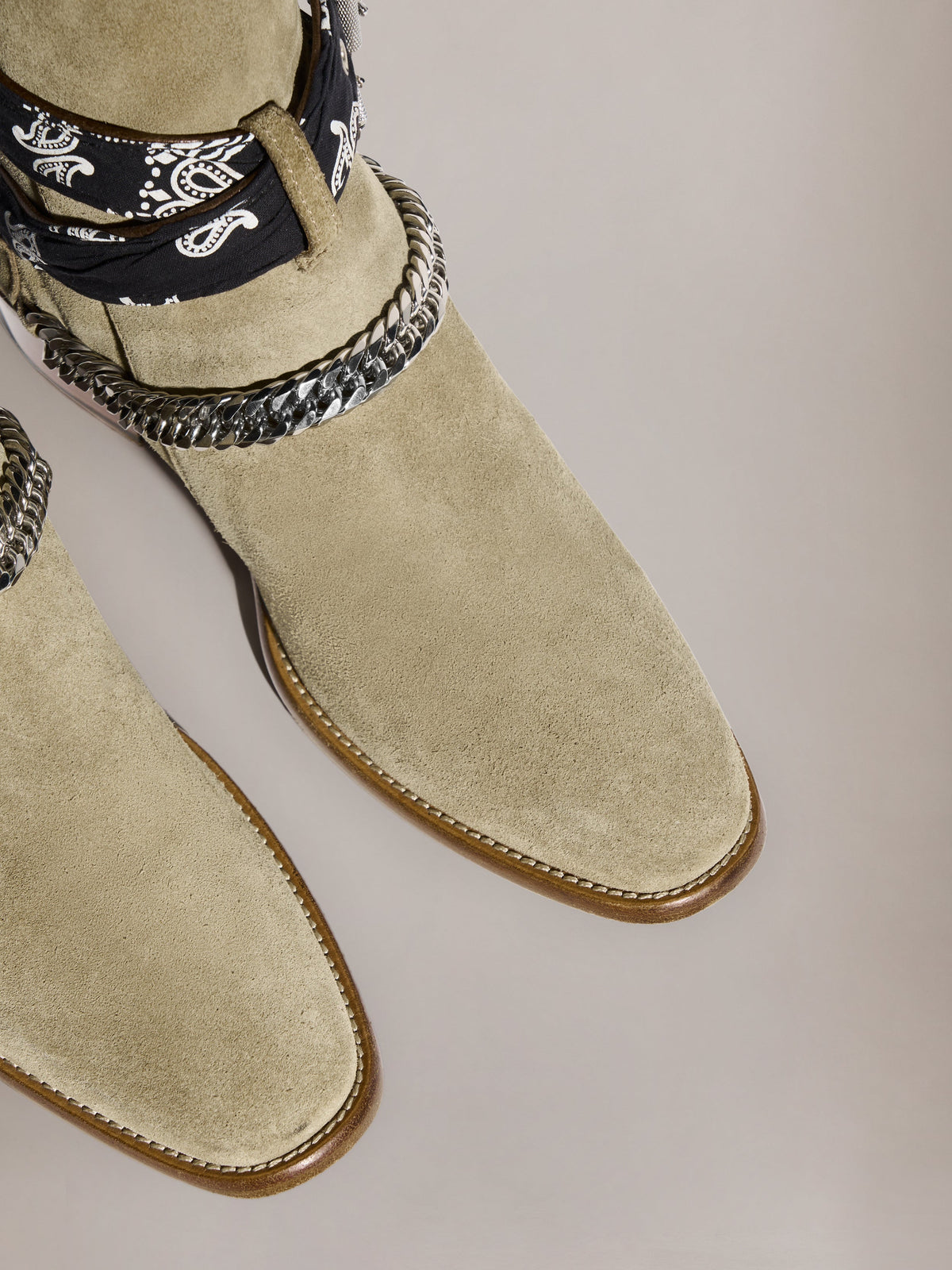 BANDANA BUCKLE BOOT - COGNAC