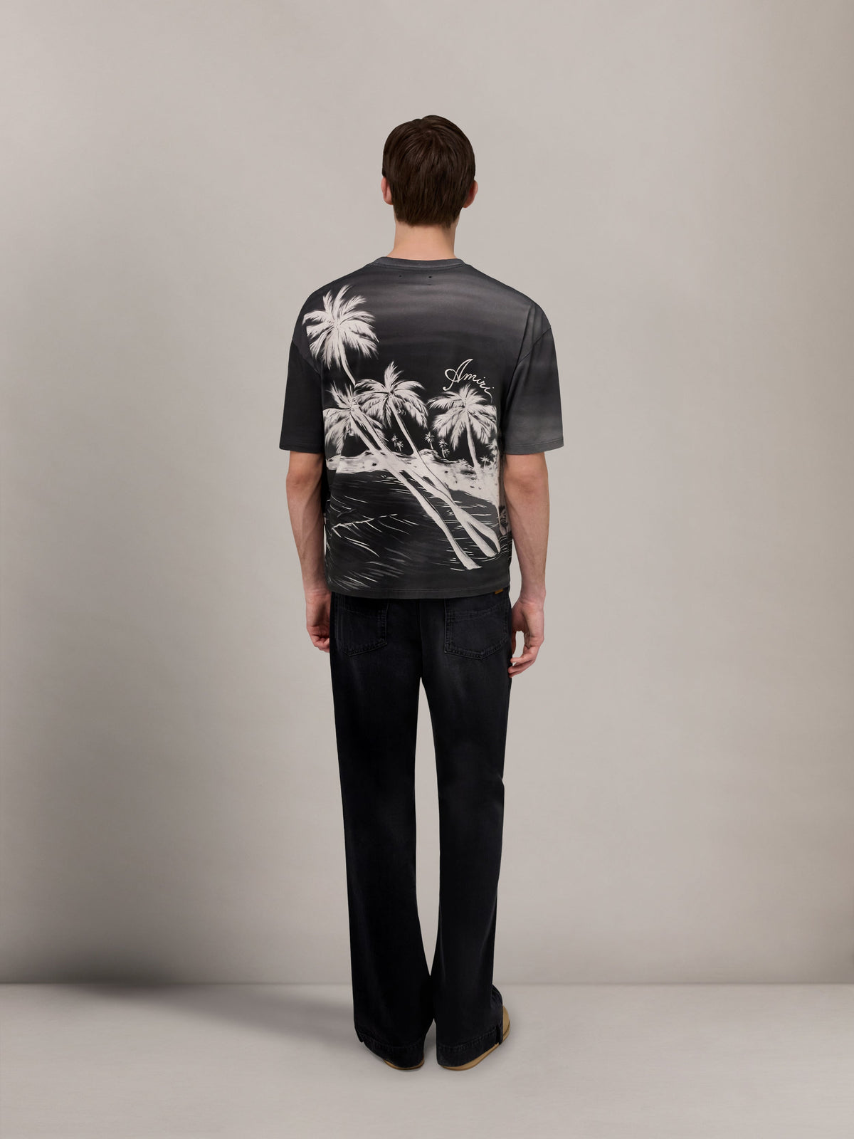 PALMS OVERSIZED TEE - Black