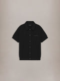 AMIRI CROCHET MESH SHIRT - Black