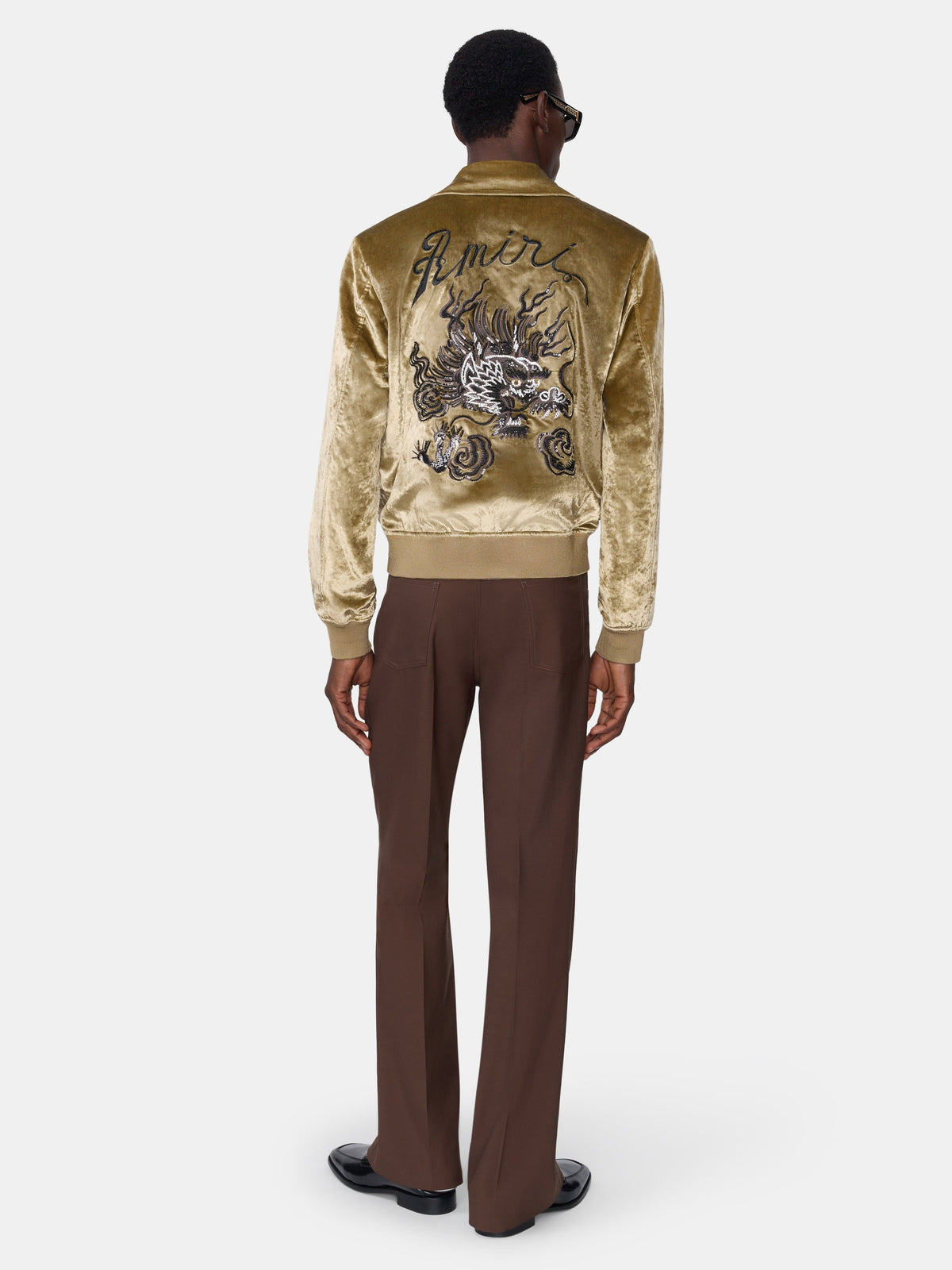 BOOT CUT PANT - DARK BROWN